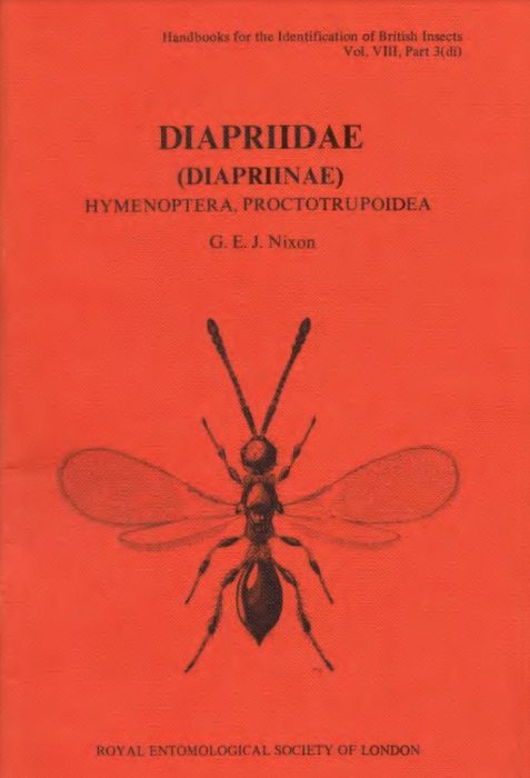 Hymenoptera, Proctotrupoidea. Diapriidae subfamily Diapriinae. - Royal ...