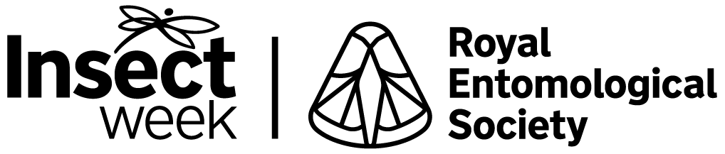 Insect Week and Royal entomological Society logos side by side