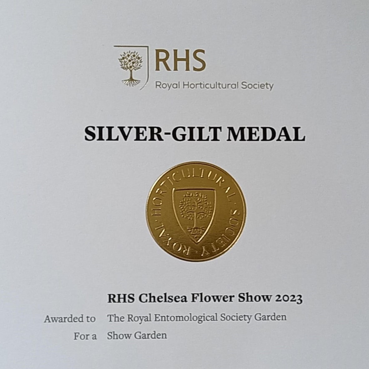 RES Garden 2023 Silver Gilt Award
